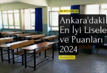 Ankara'daki En İyi Liseler