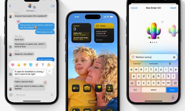 iOS 18 yenilikleri